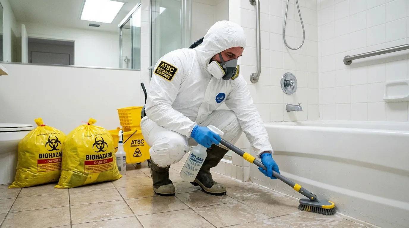 Decontamination equipment deployed for Blood Cleanup in Port Arthur